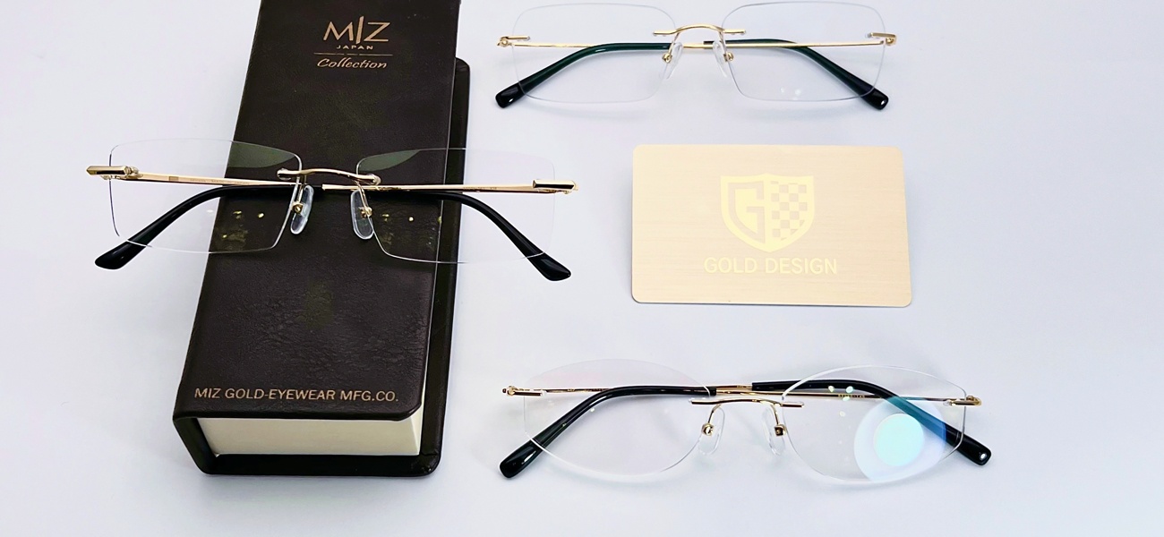 gọng vàng đúc 18K Japan