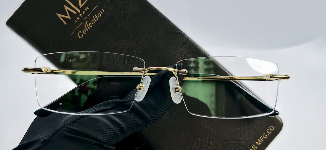 gọng vàng đúc 18K Japan