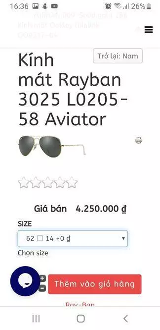 Chi tiết kính mắt