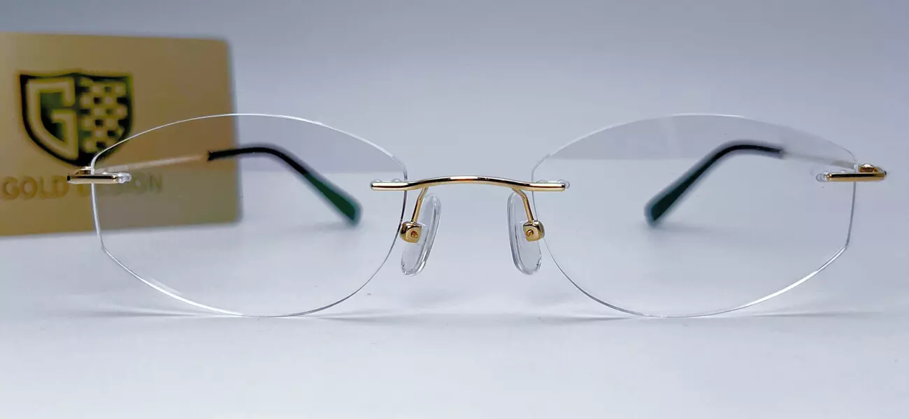 Gọng vàng 18K đúc