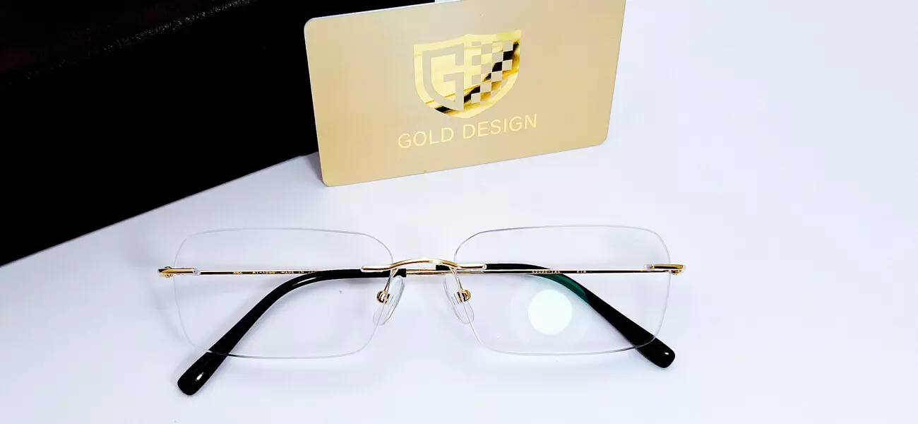 Gọng vàng 18K đúc