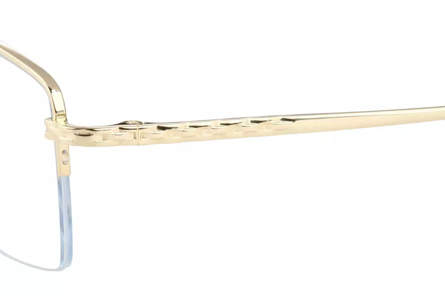 Gọng vàng 18K nguyên khối