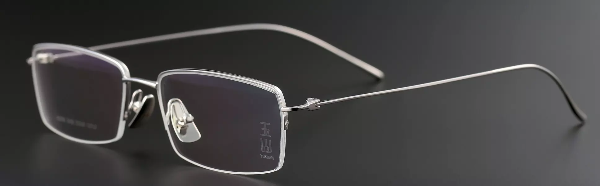 Gọng kính vàng nguyên khối YUSHAN 010-Solid gold 18K