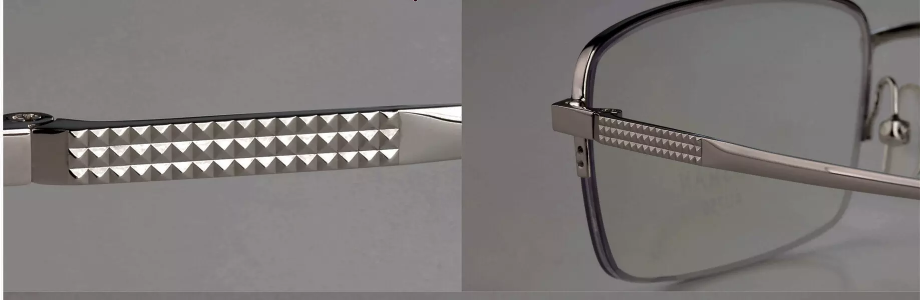 Gọng cận vàng trắng 18K