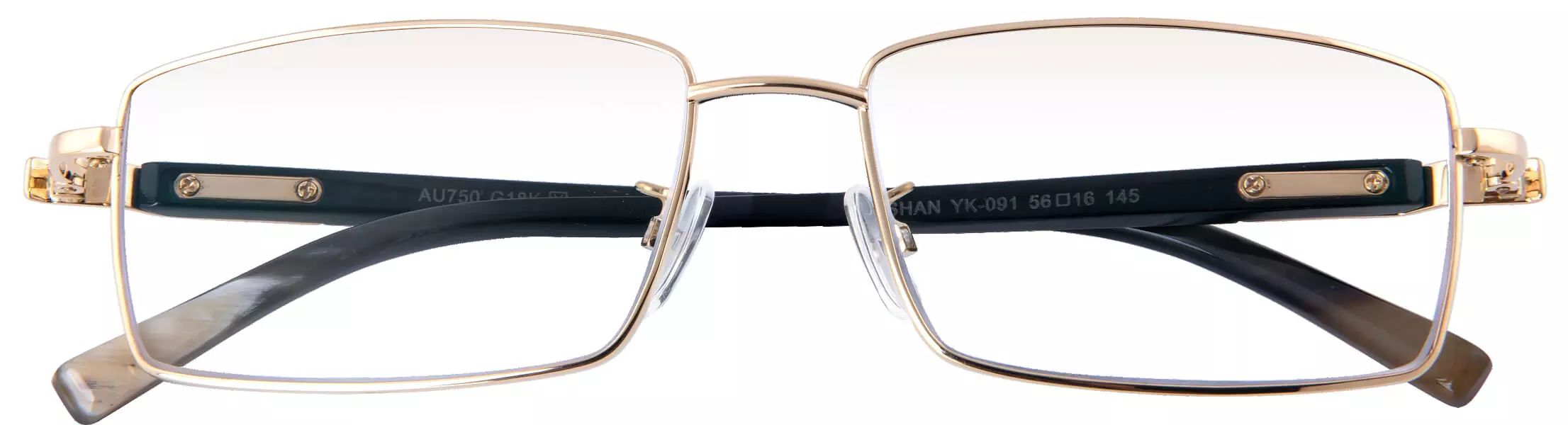 Gọng cận vàng 18K nguyên khối