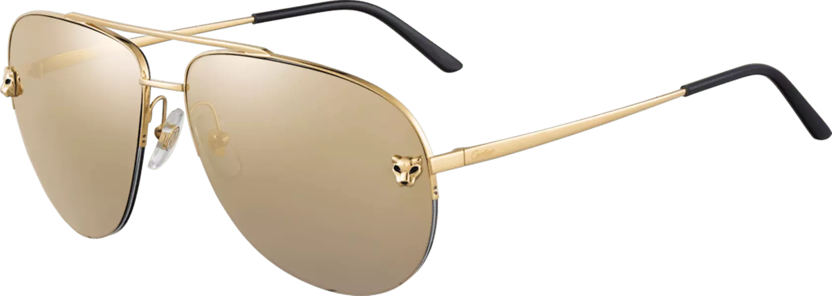 Kính mát mạ vàng 18K Cartier ESW00094