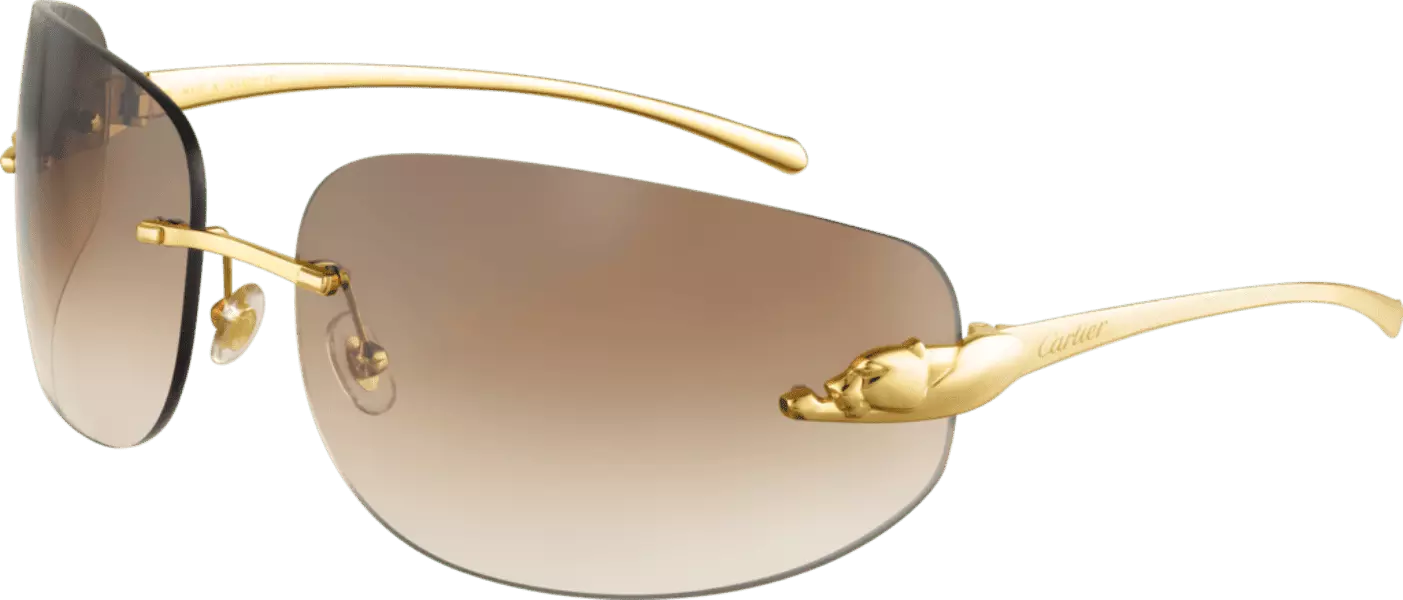 Kính mát mạ vàng 18K Cartier T8200811