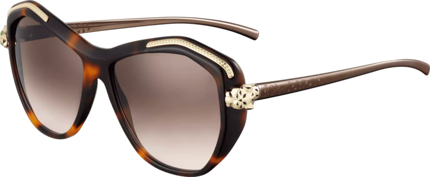 Kính mát mạ vàng 18K Cartier T8201076