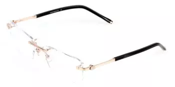 Gọng kính Maybach vàng đặc