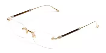 Gọng kính Maybach vàng 24K