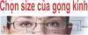 cách chọn size kính mắt