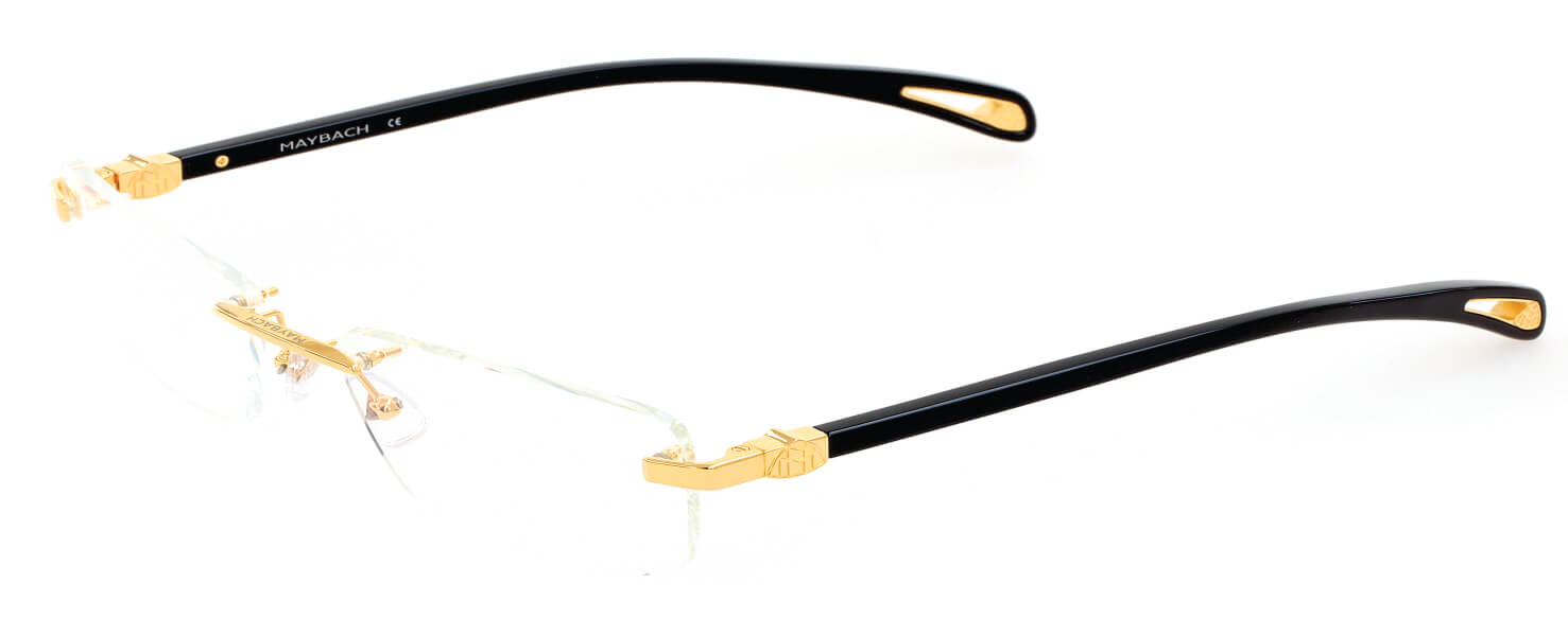 Gọng cận Maybach vàng 18K