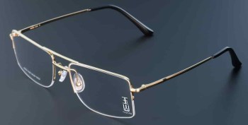 Gọng kính vàng nguyên khối Yushan 031-Solid gold 18K