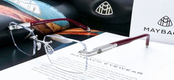 Gọng cận vàng trắng Maybach