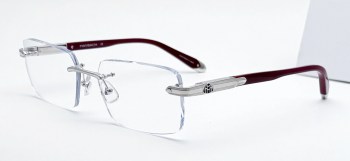 Gọng cận vàng trắng Maybach