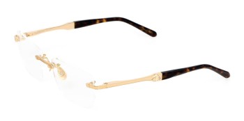 Gọng Maybach titan mạ vàng