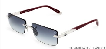 Gọng cận vàng trắng Maybach