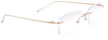 Gọng vàng nguyên khối YUSHAN 006-Solid gold 18K