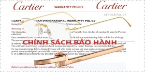 Bảo hành kính cartier